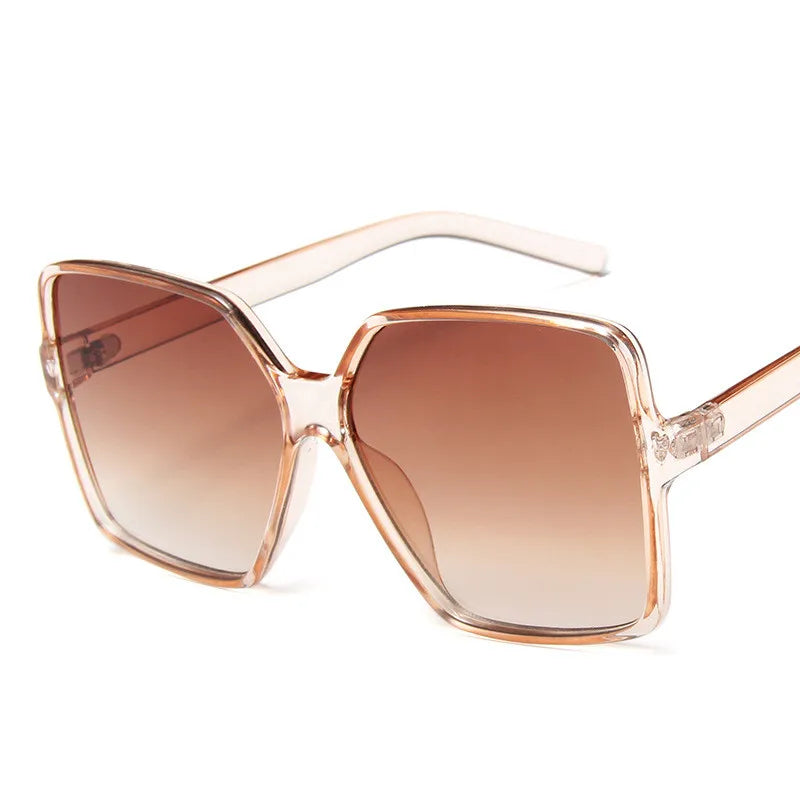 Women's Oversized Gradient Eyewear Sunglasses UV400