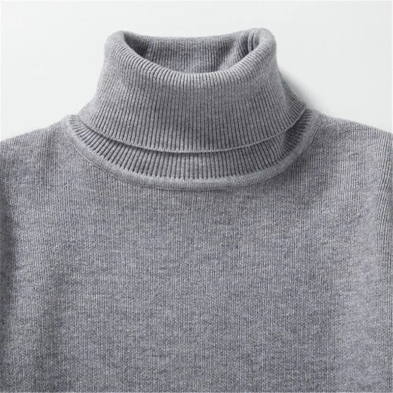 Men's Sweater Pullover Turtleneck