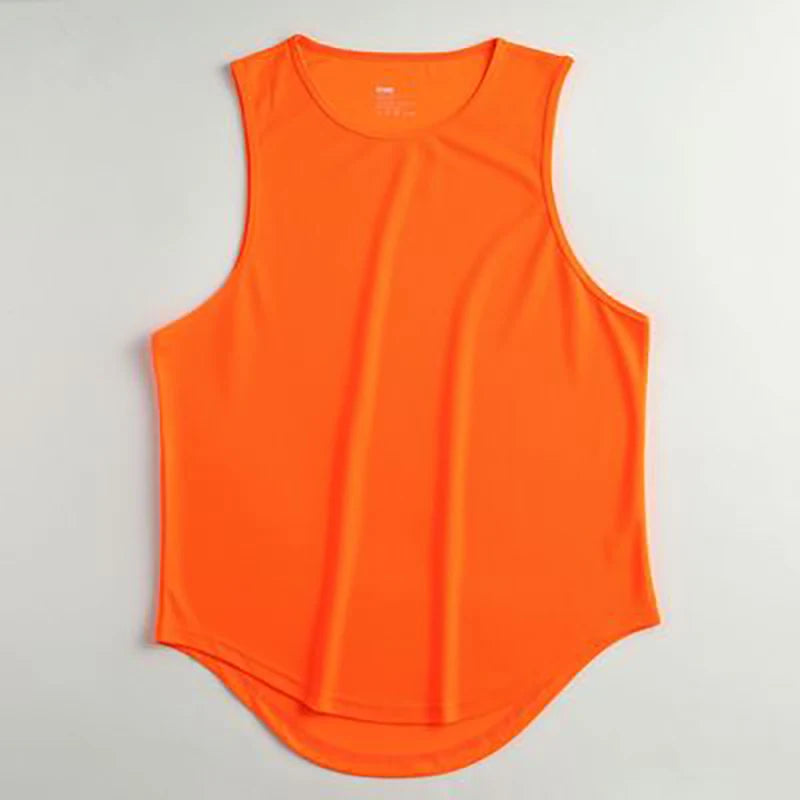 Men's Gym Running Fitness Sports Bodybuilding Sleeveless  Training Workout Vest Tank Top