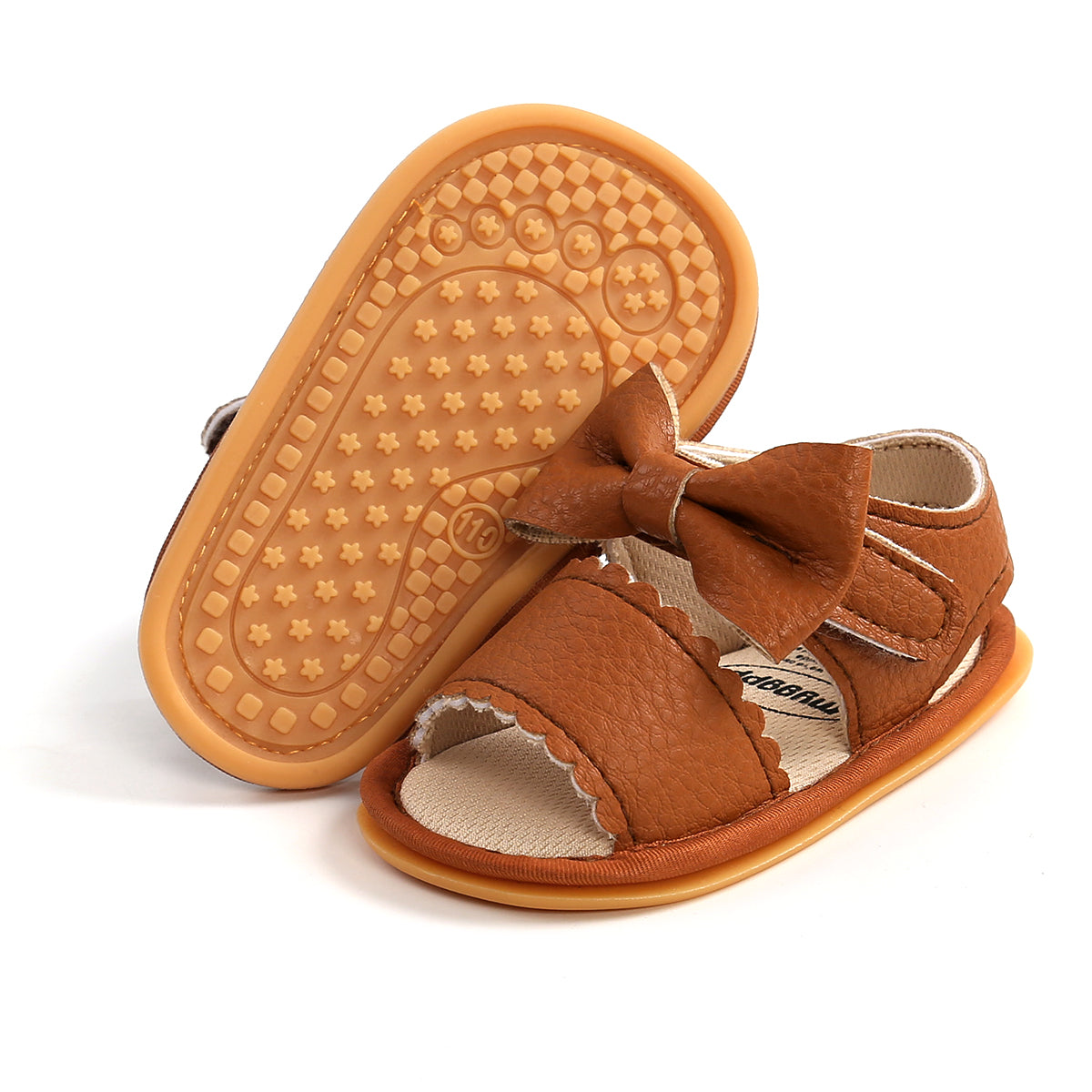 Baby Girls Boys Sandals Bowknot Walking Shoes