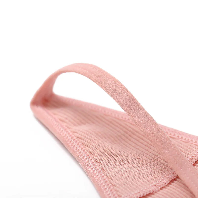 Cotton Thongs 3-Pack Set - Low-Rise Comfortable Underwear