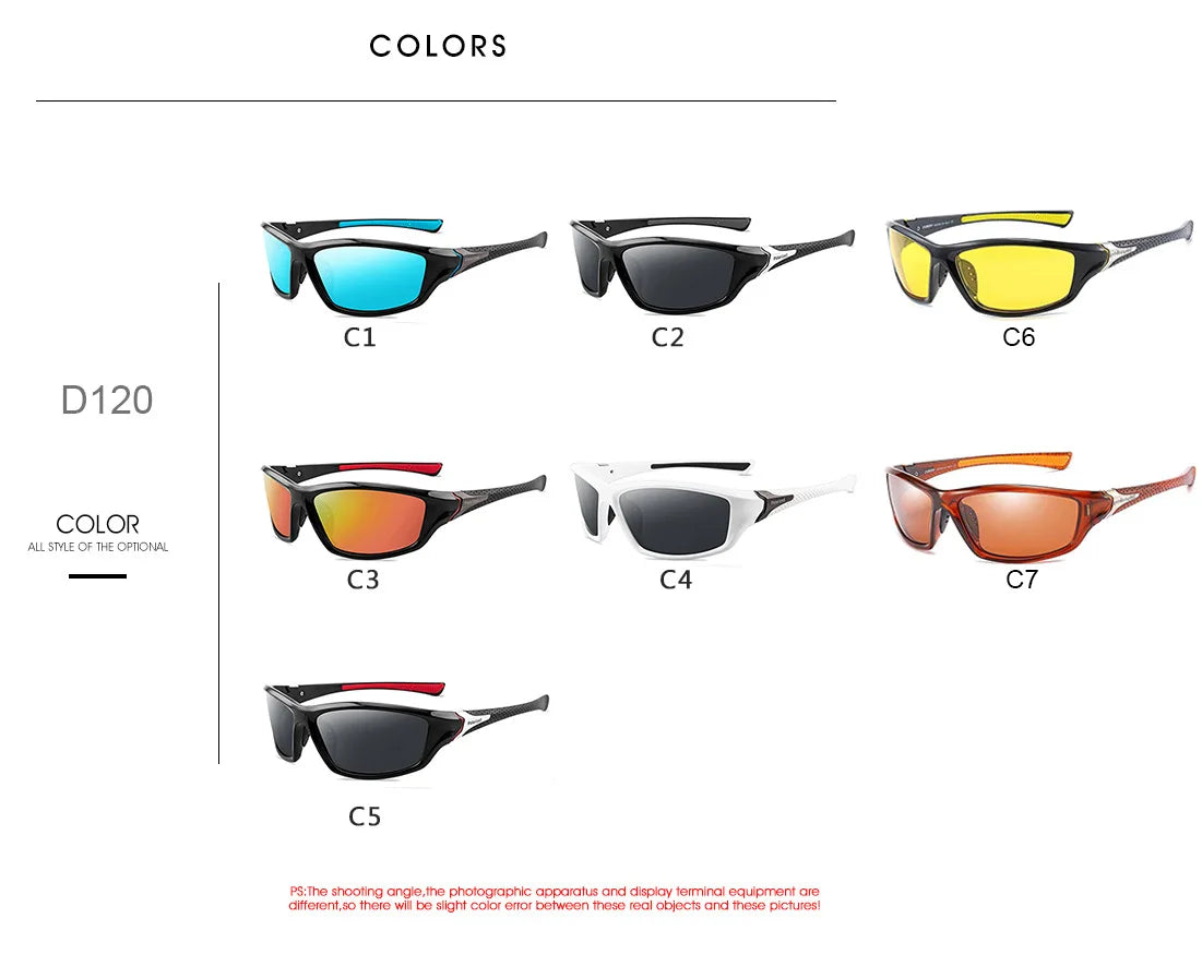 Classic Polarized Sunglasses - Vintage Driving Eyewear with UV400 Protection