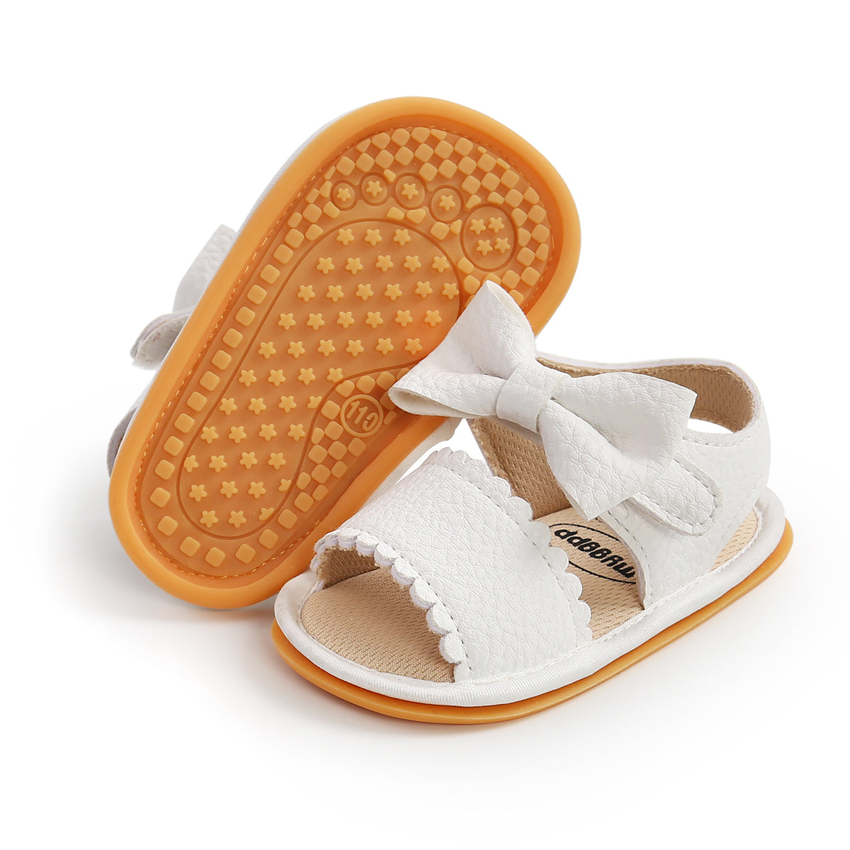 Baby Girls Boys Sandals Bowknot Walking Shoes