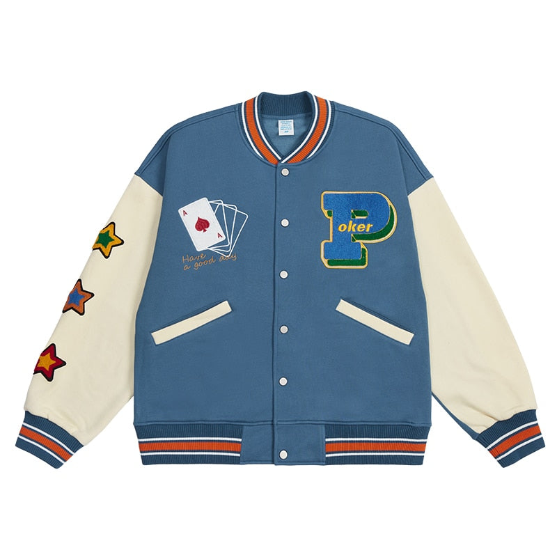 Unisex Vintage Baseball Jacket