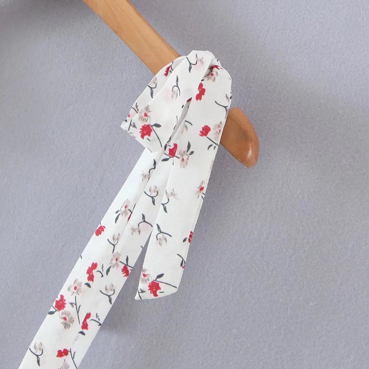 Floral Print Sling Chiffon Dress - Sweet Ruffle Holiday Party Short Dress