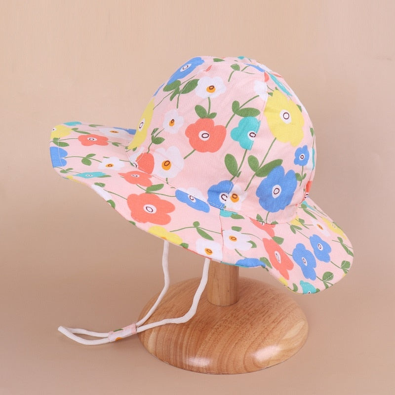 Children's Baby Cotton Cartoon Bucket Hat