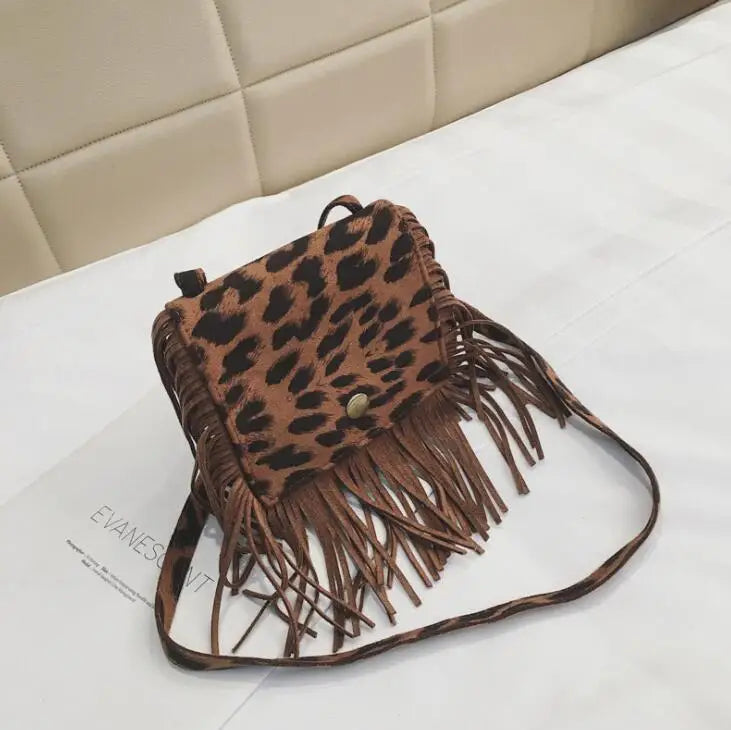 Kids Girls Handbags Coin Purse Shoulder Bags - Tassel Mini Messenger Bag