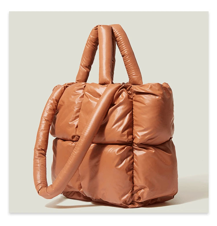 Women's Padded Tote Handbag