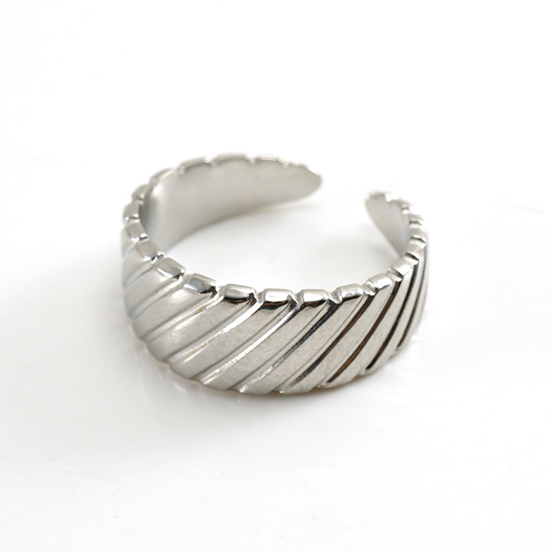 Retro style Silver Ring