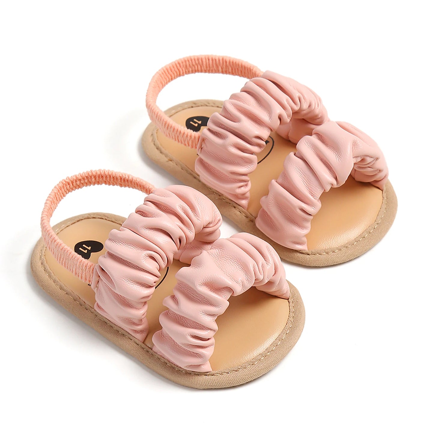 Baby Girls Soft Sole Sandals - Anti-Slip Princess Shoes
