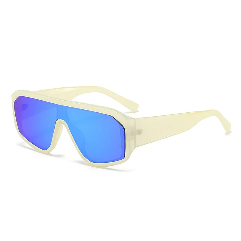 Large Frame Outdoor Sunglasses - Unisex Windproof Cycling Shades