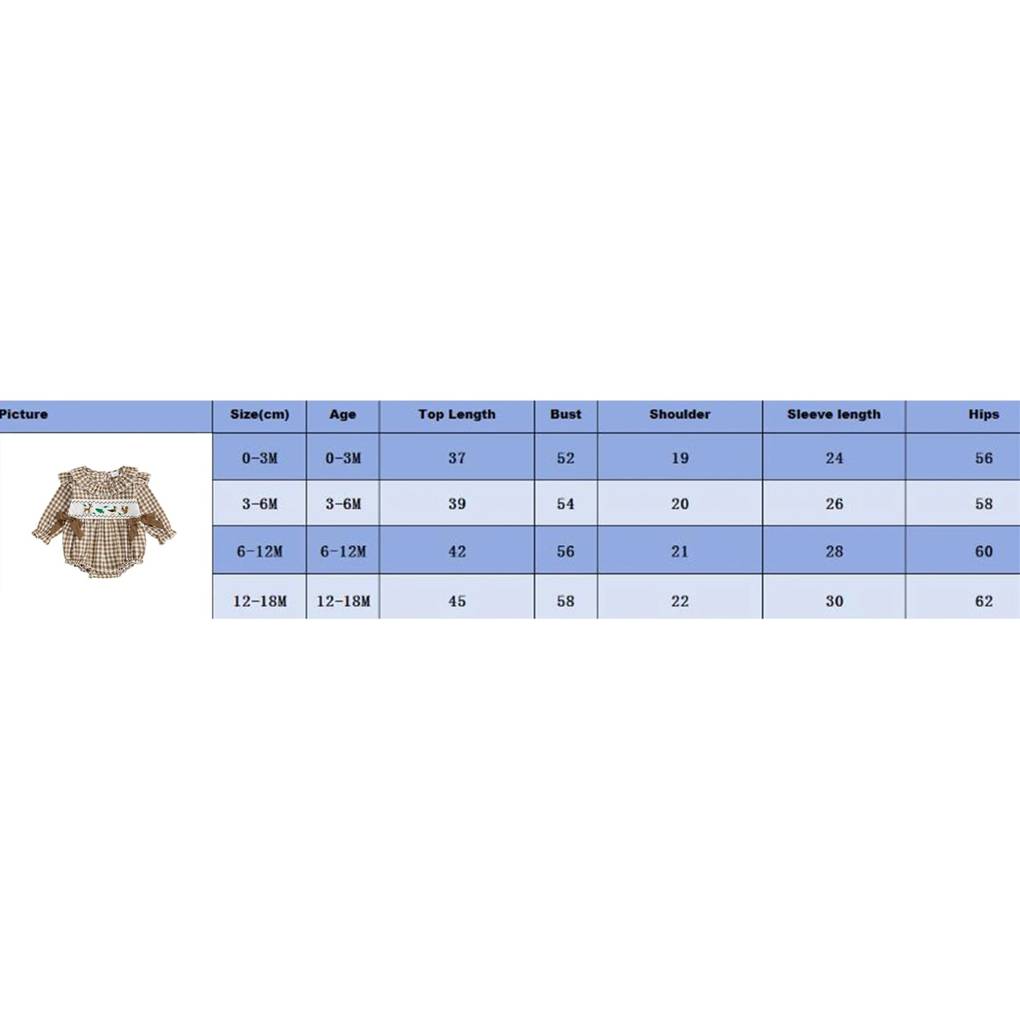 Baby Girls Boys Autumn Winter Plaid Long Sleeve Ruffle Collar Animal Embroidery Romper