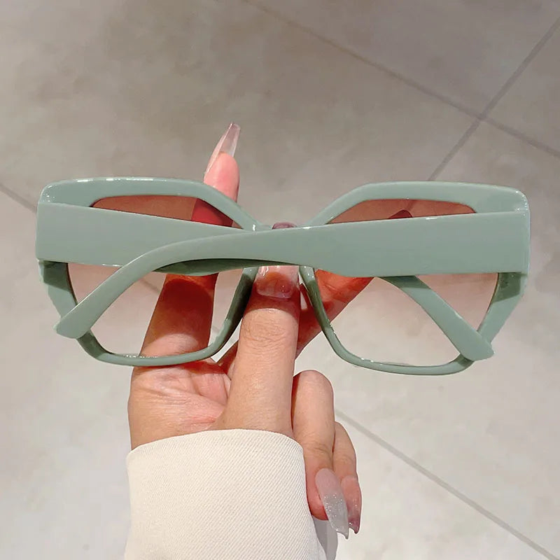 Women's Polygon Gradient Sunglasses
