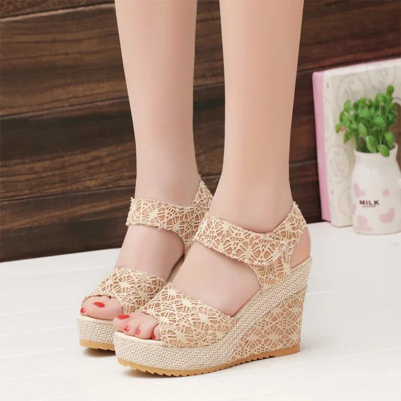 Women's Wedges Platform High Heel Women Sandals