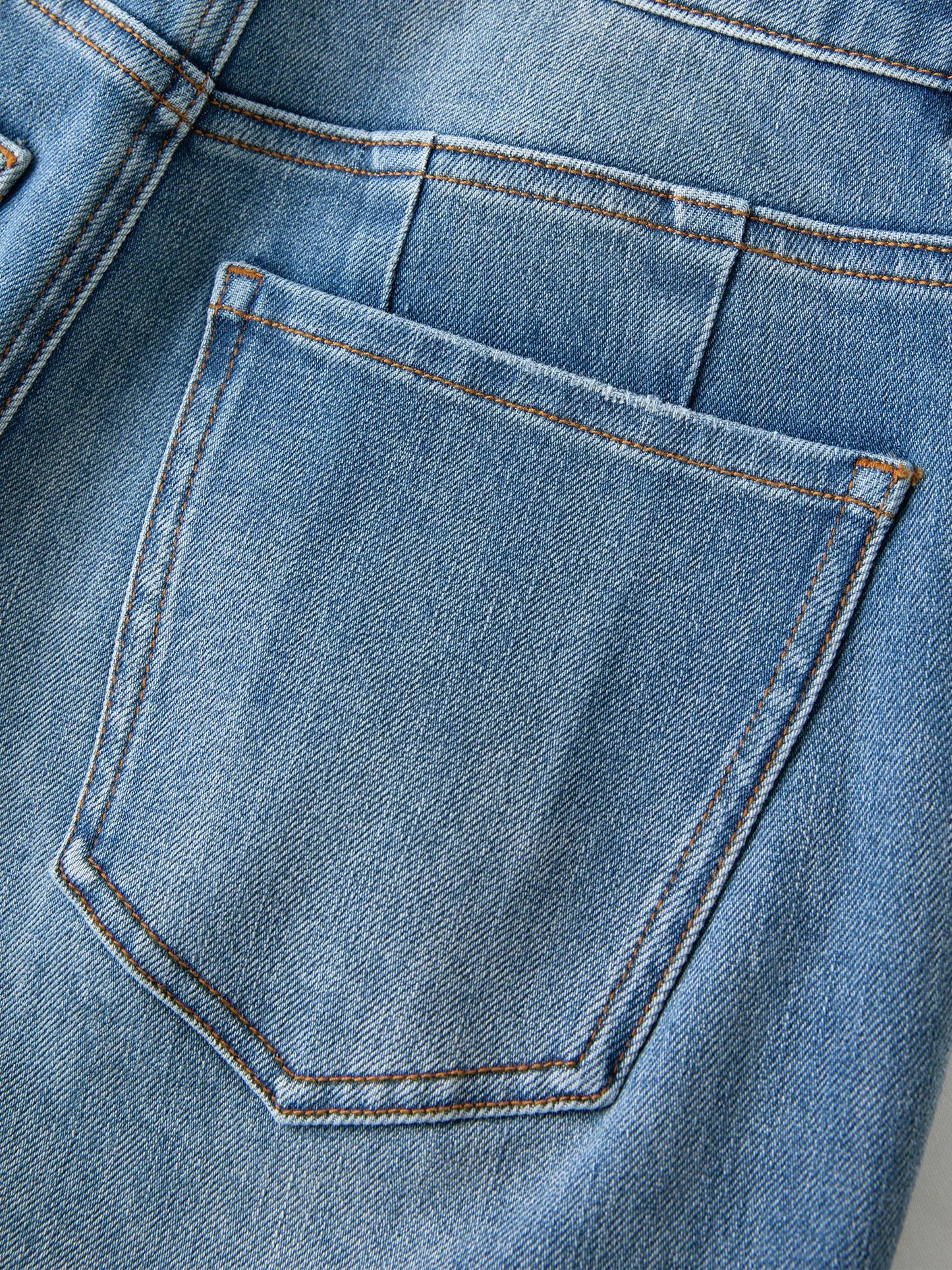 Women's Stretchy Straight Leg Flared Jeans