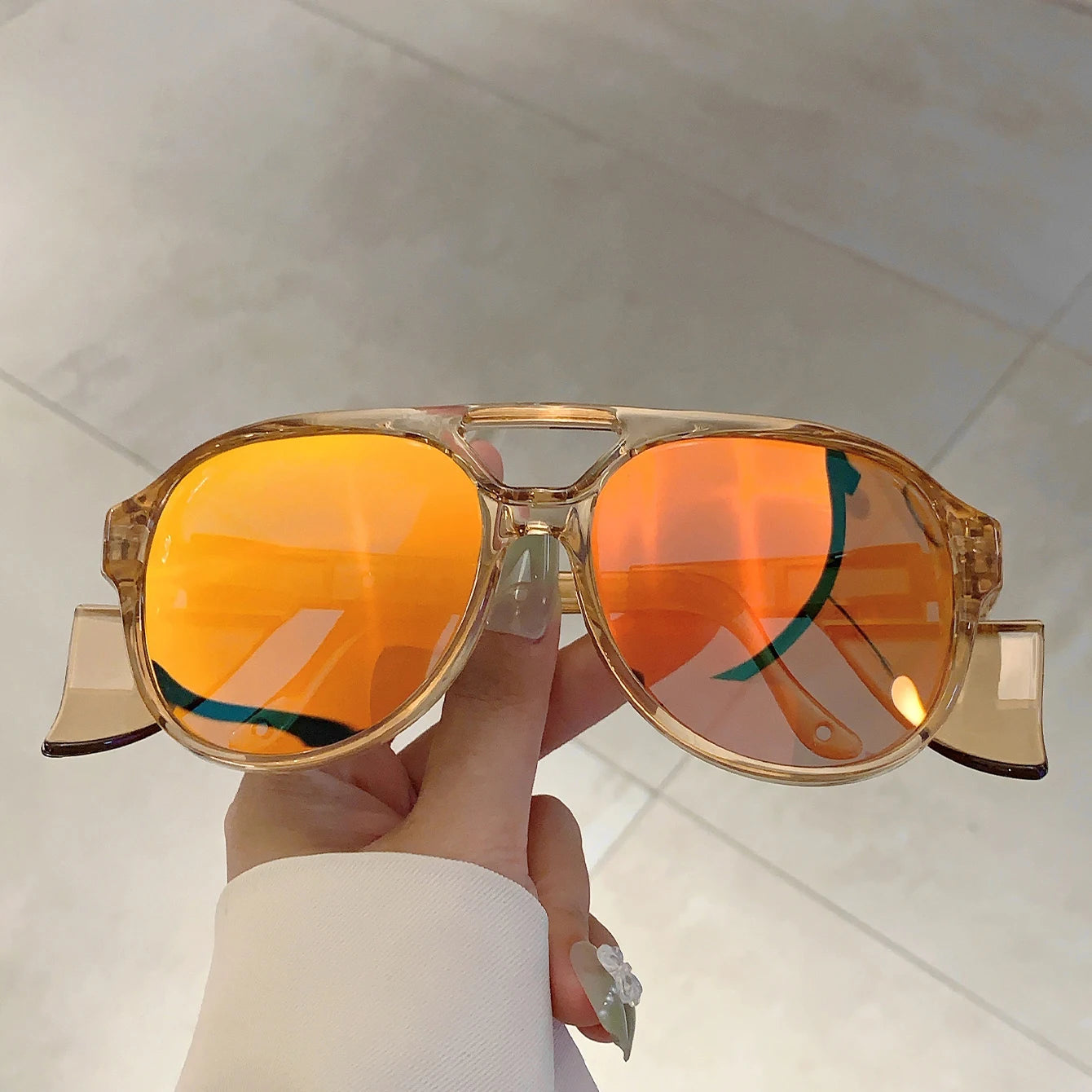 Unisex Oversize Square Sunglasses