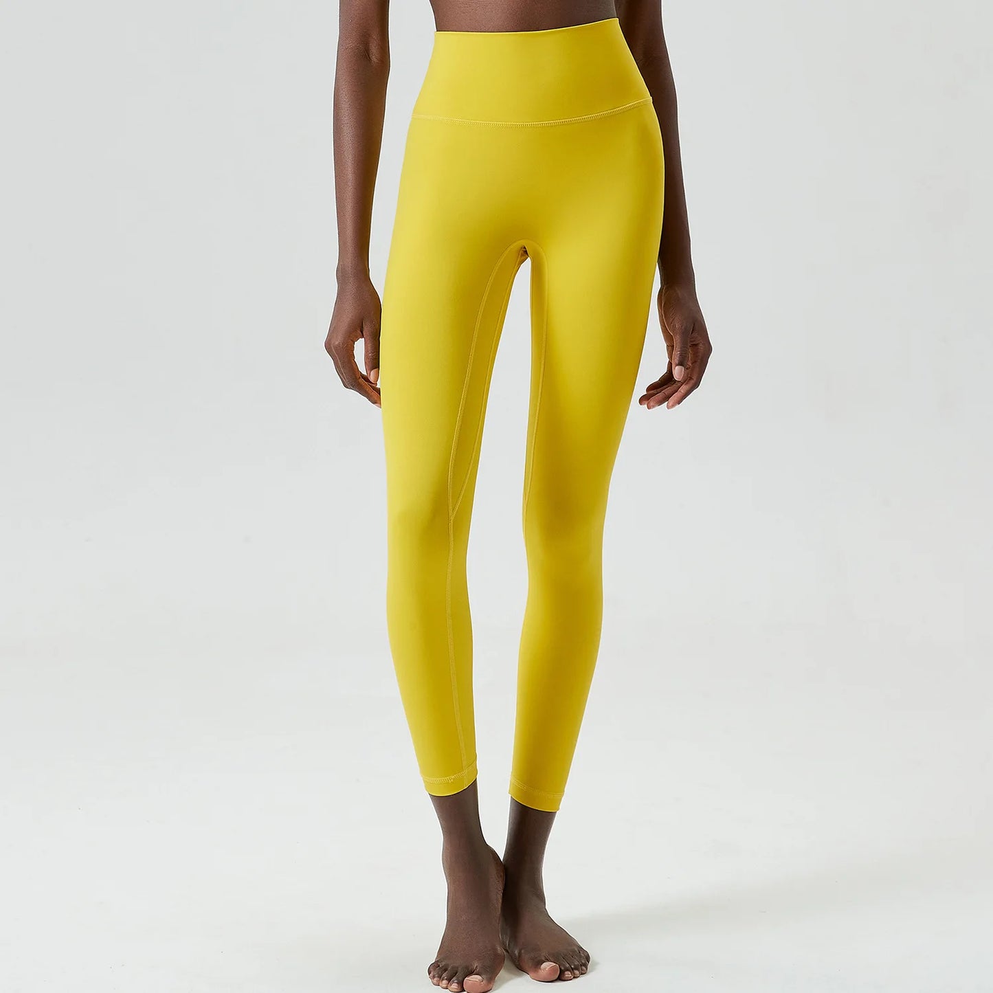Women's Buttery Soft Yoga Pants High Waist Sports Leggings Soft Fabric Workout Tights Running Sportswear Leggings