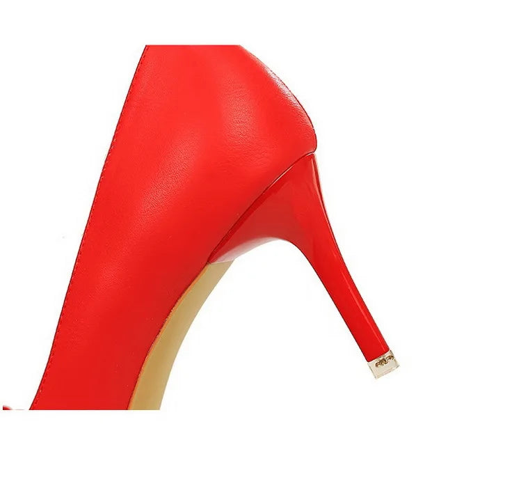 Bowknot Stiletto Heel Pumps