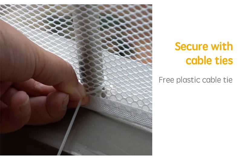 Safety Net for Stairs & Balconies - Thicken Fine Mesh Child Protection Gate