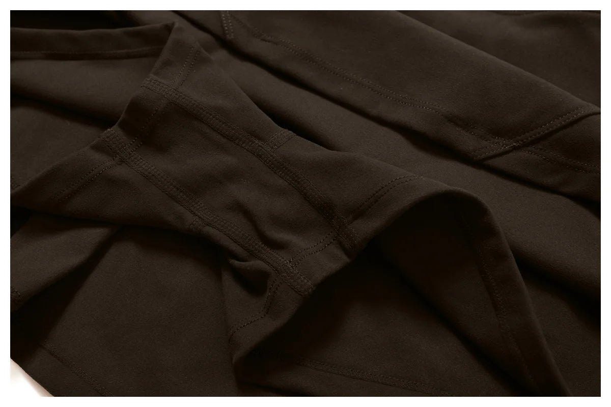 High Waist Sports Skirt - Quick Dry Yoga Skirt with Lined Shorts