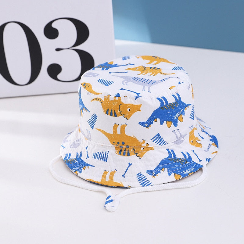 Children's Baby Cotton Cartoon Bucket Hat