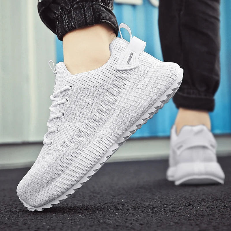 Men's Casual Platform Sports Shoes Breathable Sneakers