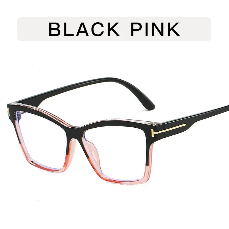 Anti Blue Light Cat Eye Glasses - Fashionable Retro Eyeglass Frame