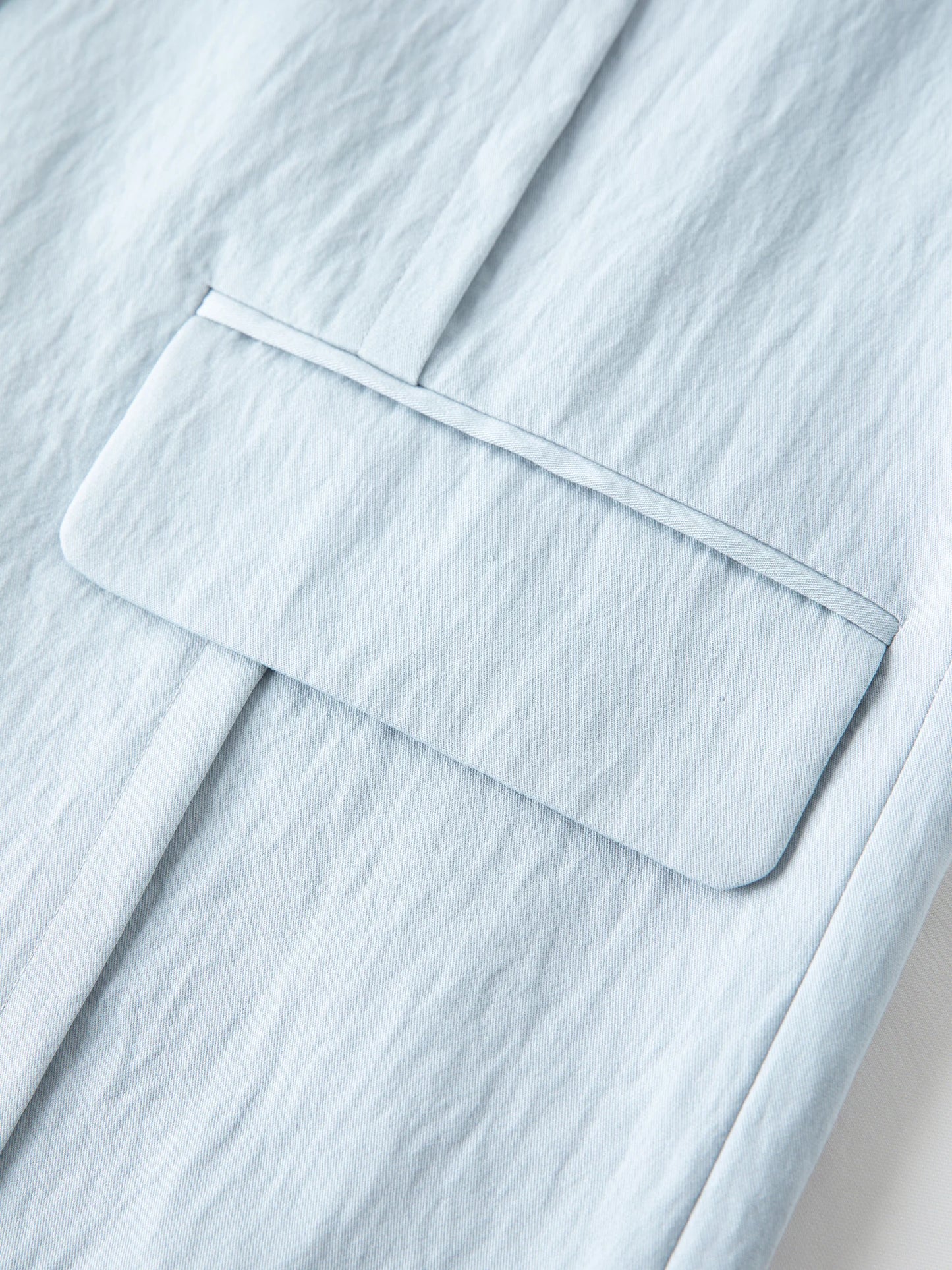 One-Button Suit Jacket - Tailored Short Blazer