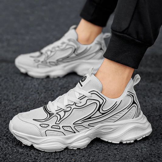 Men's Casual Sneakers Breathable Running Tennis  Outdoor Sports Shoes Basketball Trainers Comfortable Sneakers