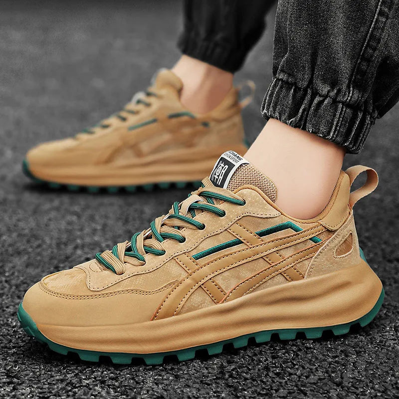 Casual Platform Sneakers - Men's Running & Tennis Shoes