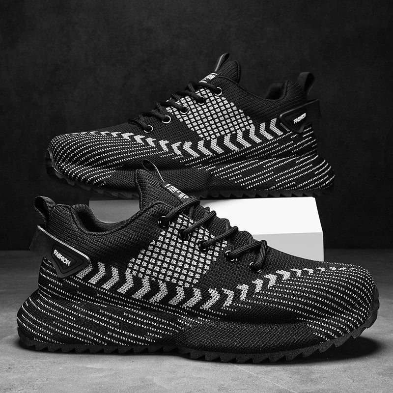 Men's Casual Platform Sports Shoes Breathable Sneakers