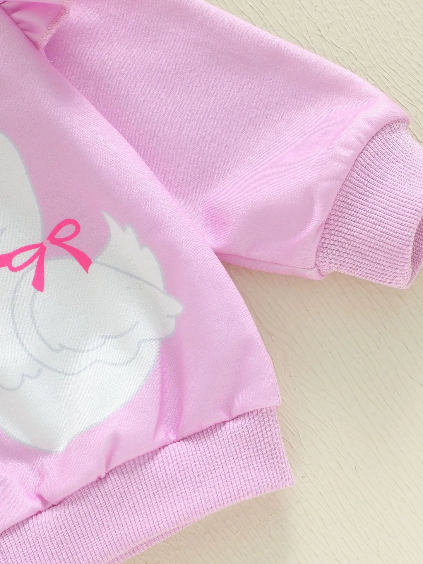 Toddler Girls Hooded Jacket - Goose Print Long Sleeve Coat