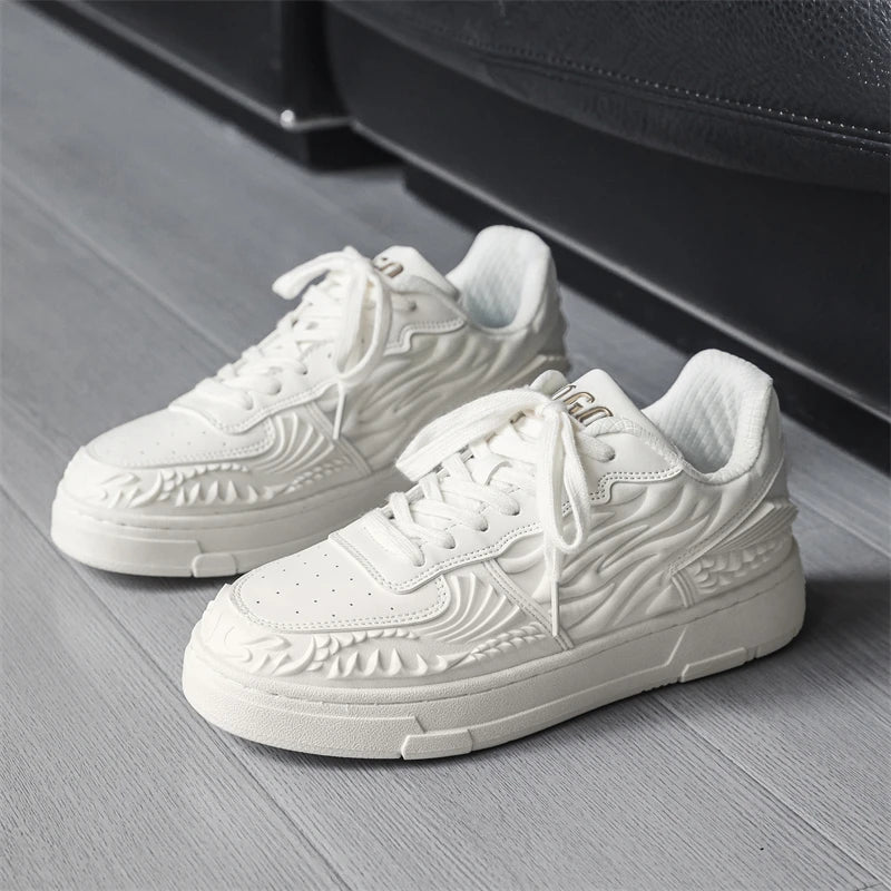 Men's Casual Platform Trainers Sneakers