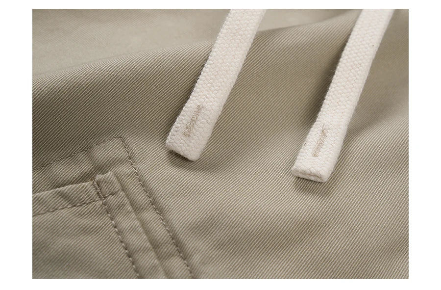 Men's Loose Cargo 320gsm Lightweight Outdoor Vintage 100% Cotton Shorts