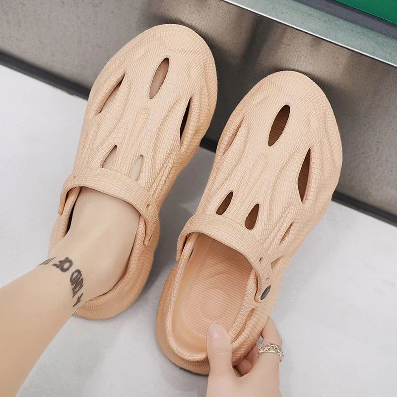 Unisex Summer Slippers Camouflage Outdoor Sandals Clogs Beach Slippers Slides