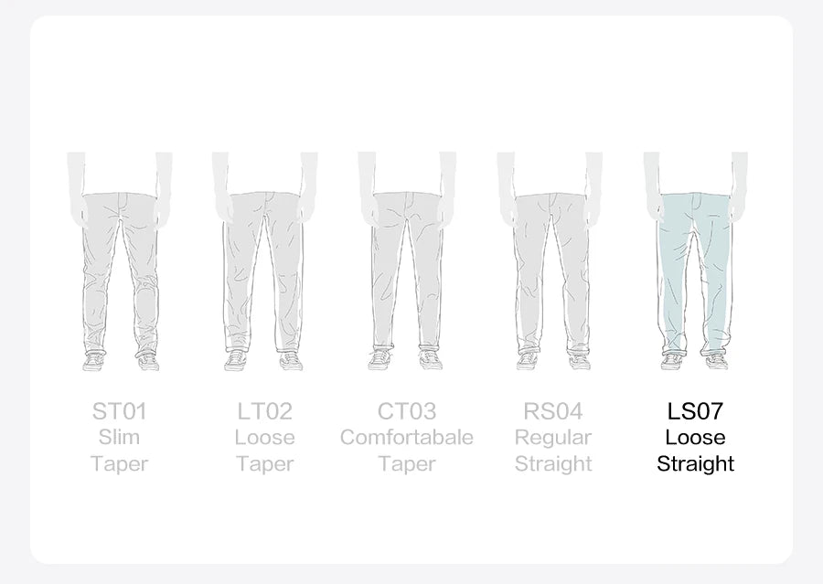 Men's Soft Shell Elastic Nylon Pants - 170gsm Loose Straight Trousers