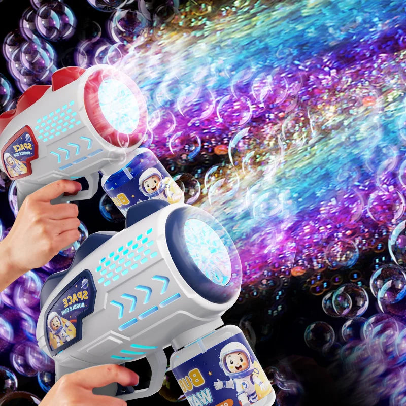 Children's Astronaut Automatic Machine Bubble Gun