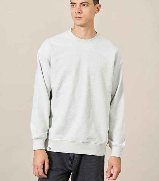 Men's Plain Pullover Sweatshirt