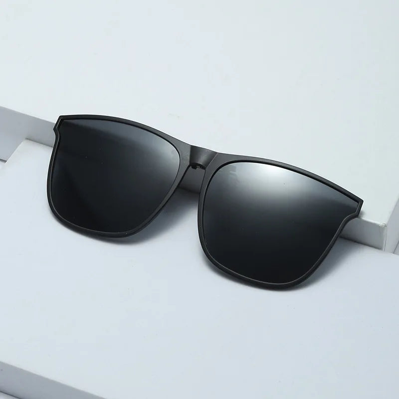 Unisex Polarized Clip Sunglasses