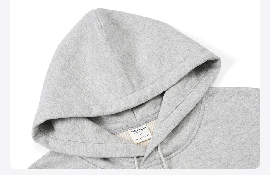 340gsm Fabric Men's High Quality Oversized Sweatshirt Hoodie