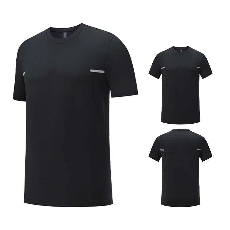 Men's Sports Fitness Short Sleeve Gym Compression Workout Casual Quick Dry Muscle Fit T-Shirt