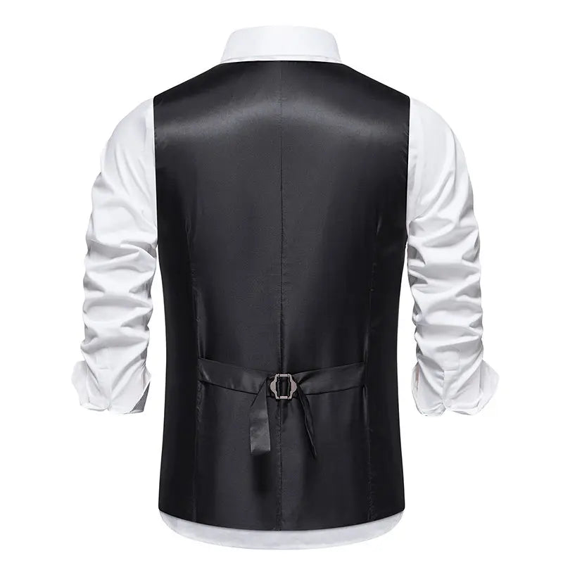 Men‘s Suit Single Breasted Sleeveless Waistcoat