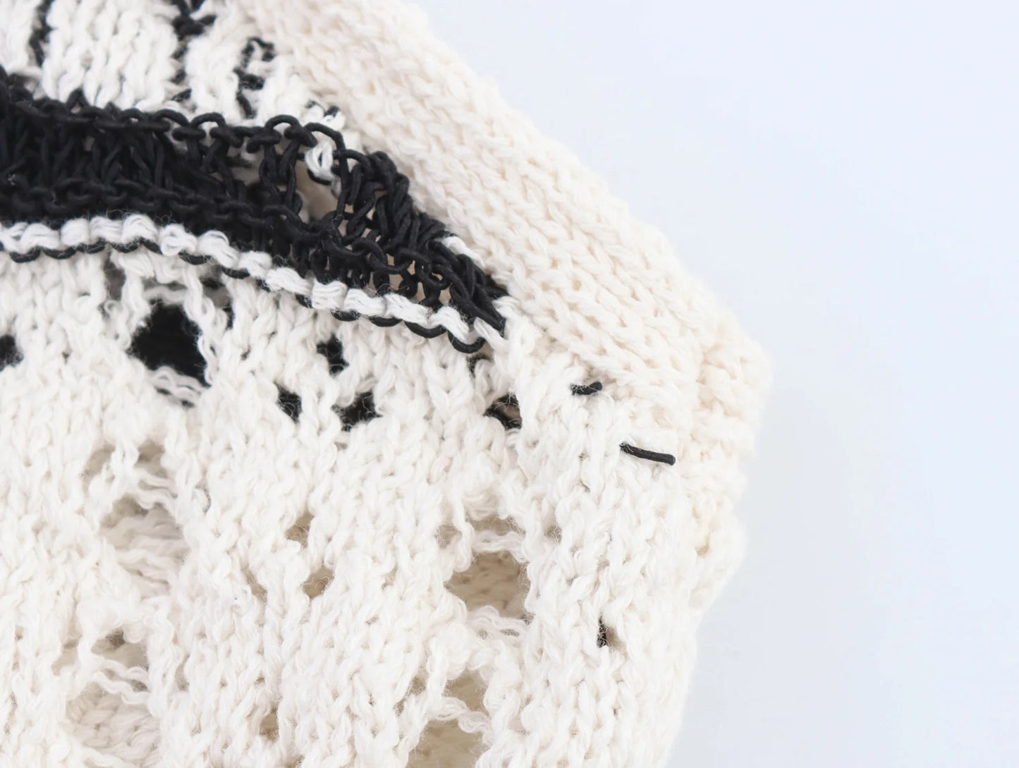 Striped Sleeveless Halter Neck Knitted Dress