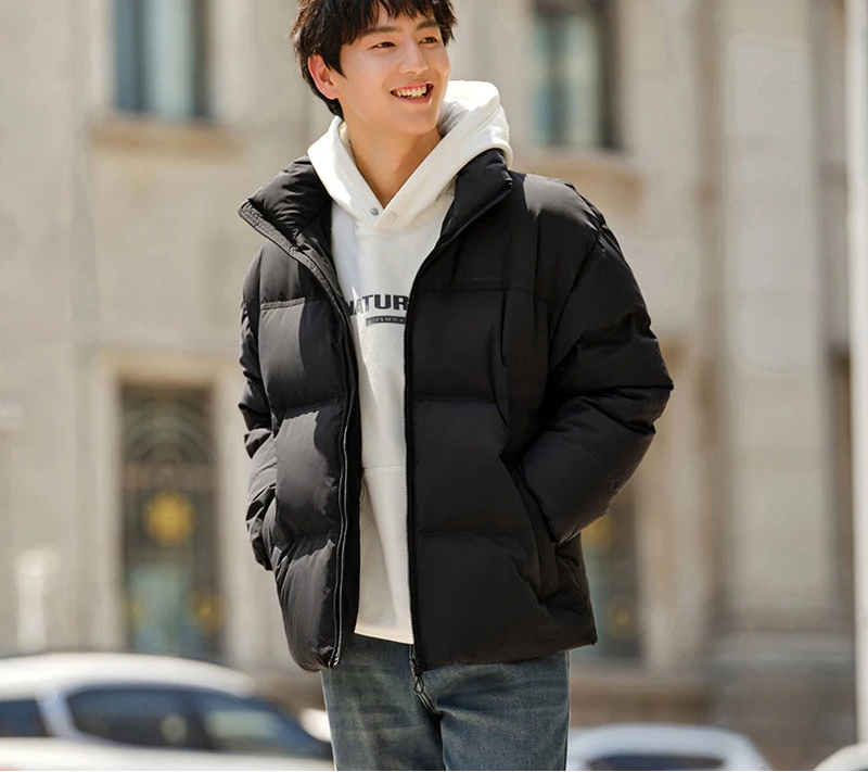 Unisex Windproof Waterproof Puffer Jacket - Winter Cold-Proof Outerwear
