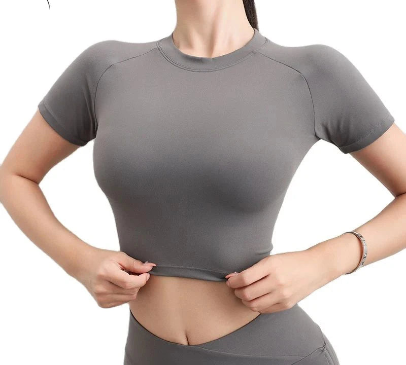 Breathable Nylon Gym Top