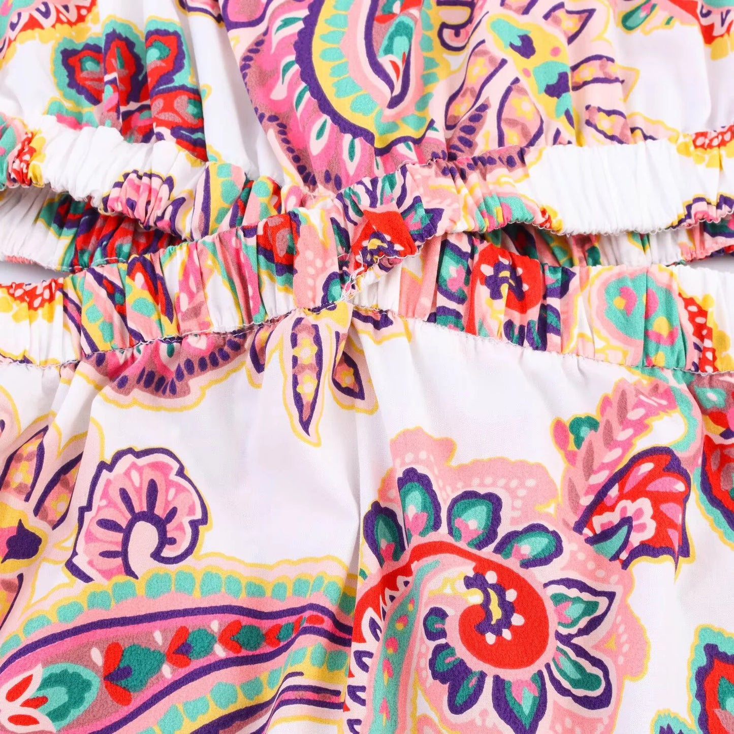 Women's Casual Floral A-Line Summer Dress - Loose Fit Slimming Design