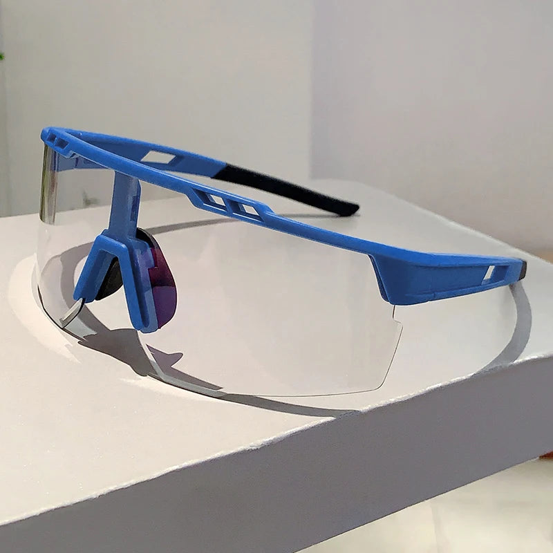 Men's Photochromic Sports Oversized Outdoor Goggle Sunglasses