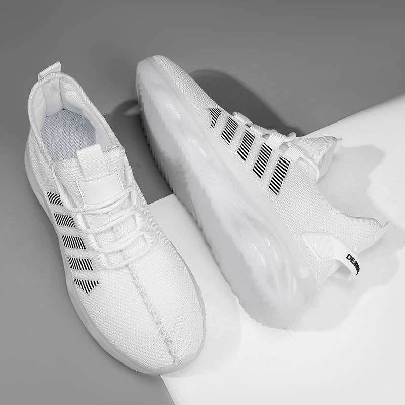 Unisex Platform Skateboard Sneakers - Breathable Sports Shoes