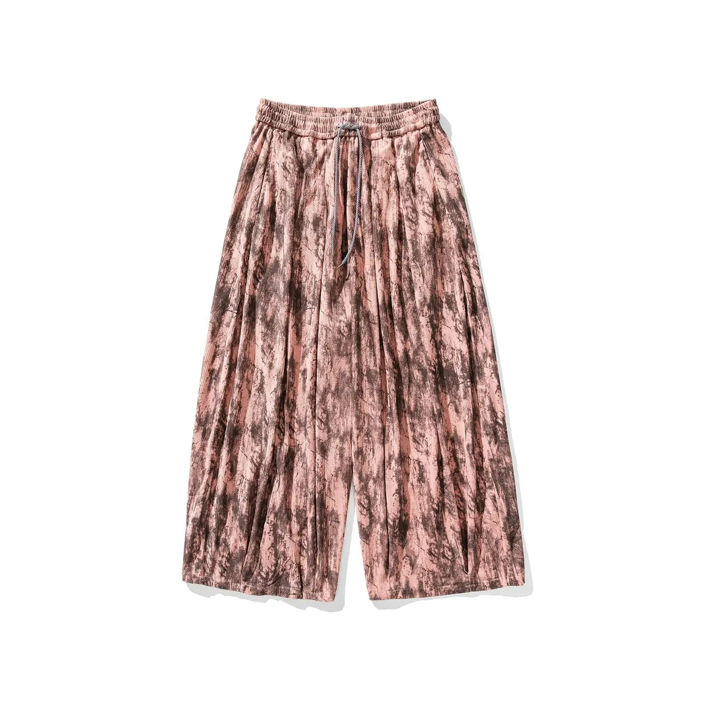 Men's Wide Leg Corduroy Trousers