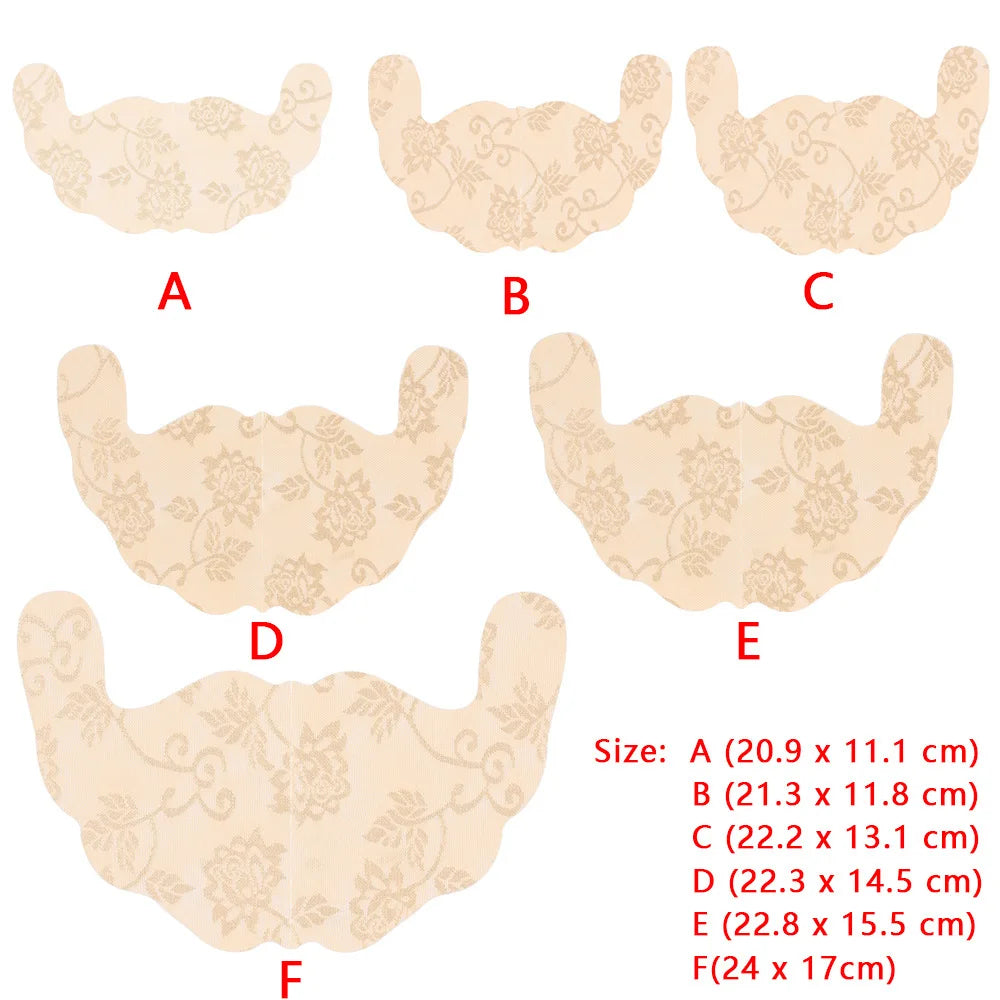 Women's Self-Adhesive Strapless Bra - Invisible Lift Tape & Gel Pads